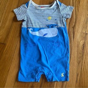 Joules Whale Short Romper